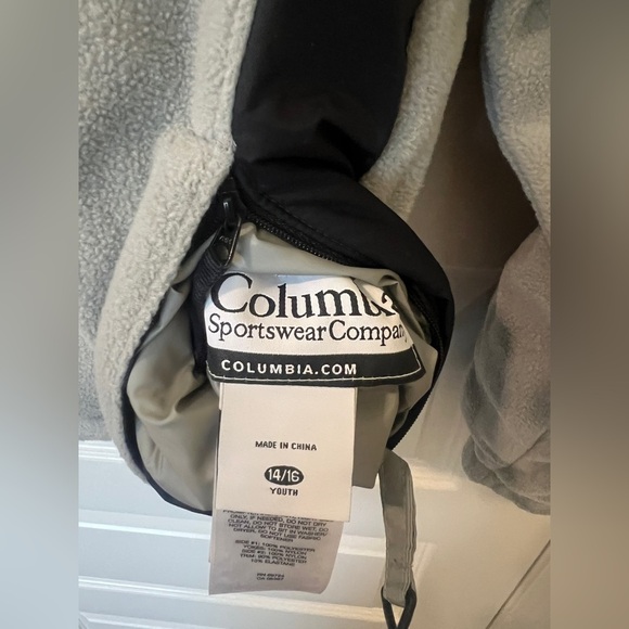 Columbia Youth Reversible Zipper Fleece Jacket - Picture 6 of 10
